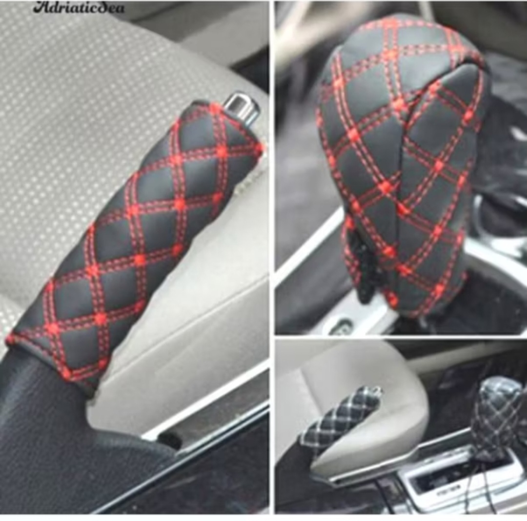 CHÙM ĐẦU CẦN SỐ ỐP TAY PHANH TRANG TRÍ NỘI THẤT Ô TÔ CỰC ĐẸP