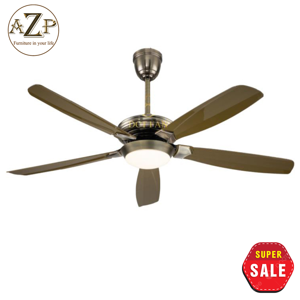Siêu Sales QUẠT TRẦN AZP- 5 CÁNH NHỰA, CÔNG XUẤT 50W, CÓ REMOTE- Hàng Nhập Khẩu