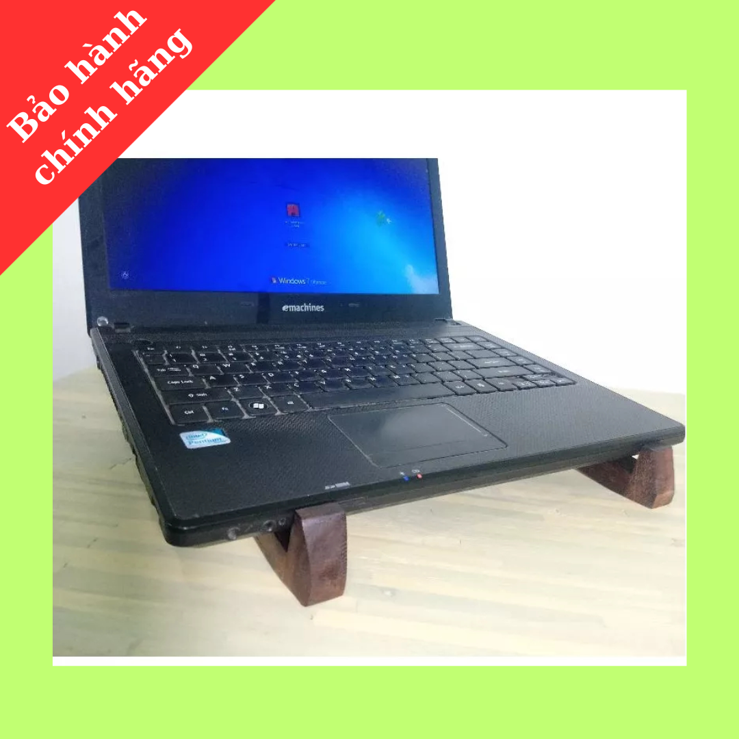 Giá đỡ laptop gỗ, kệ kê để laptop đế tản nhiệt tự nhiên cho máy tính, TopChoice, điều chỉnh chiều rộng, 1 bộ.