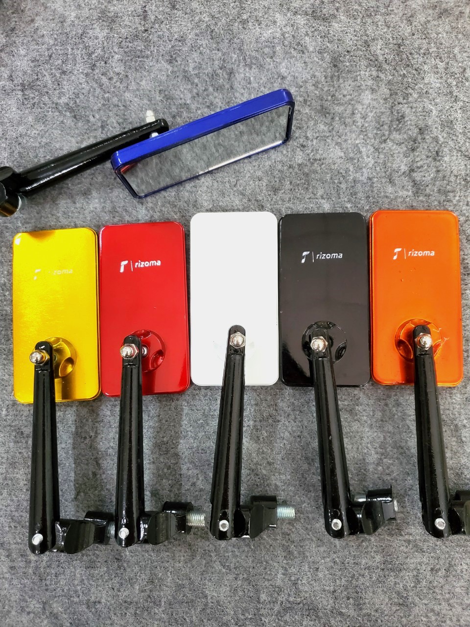 GƯƠNG CHIẾU HẬU KIÊU VUÔNG IPHONE CHÂN KÍNH 10 LY