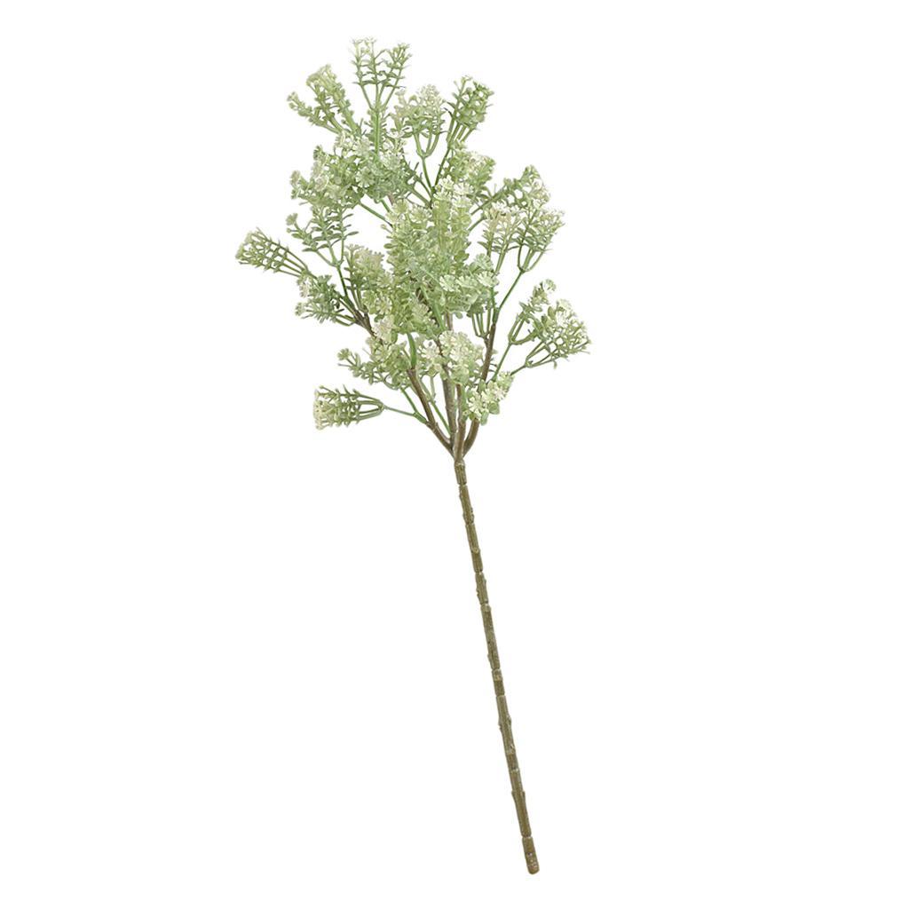 Artificial Fake Flowers Plants Spray Baby Breath/Gypsophila 3 Colors White