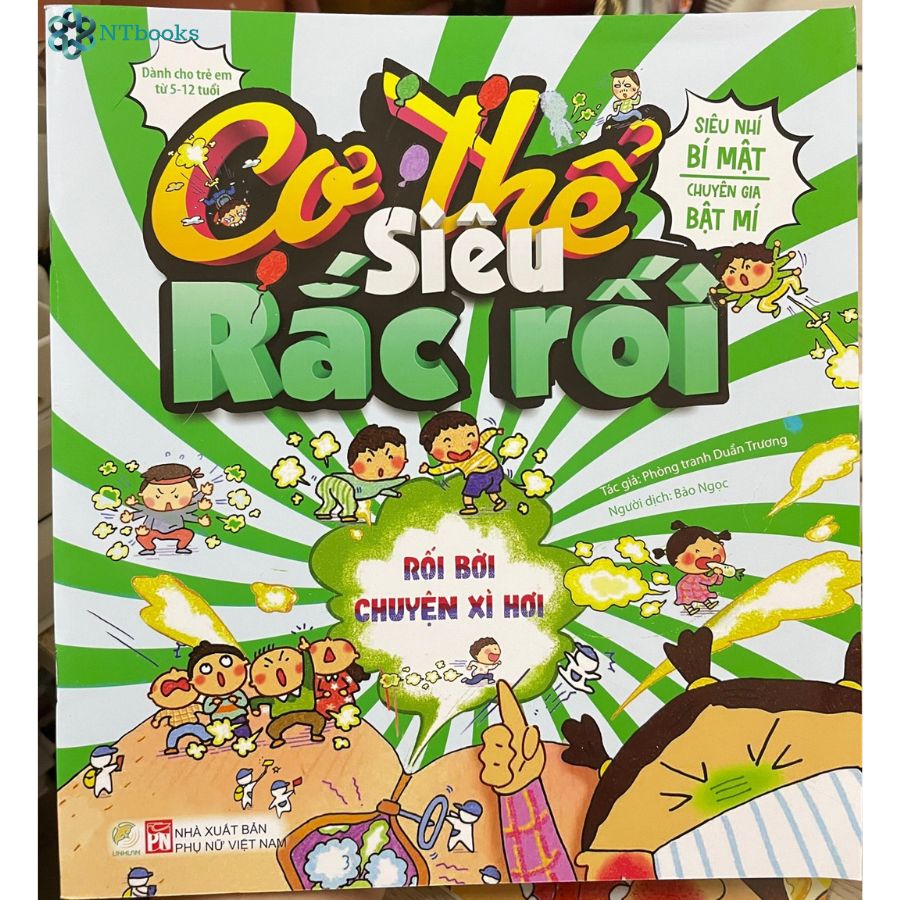 Sách Cơ Thế Siêu Rắc Rối - Rối Bời Chuyện Xì Hơi