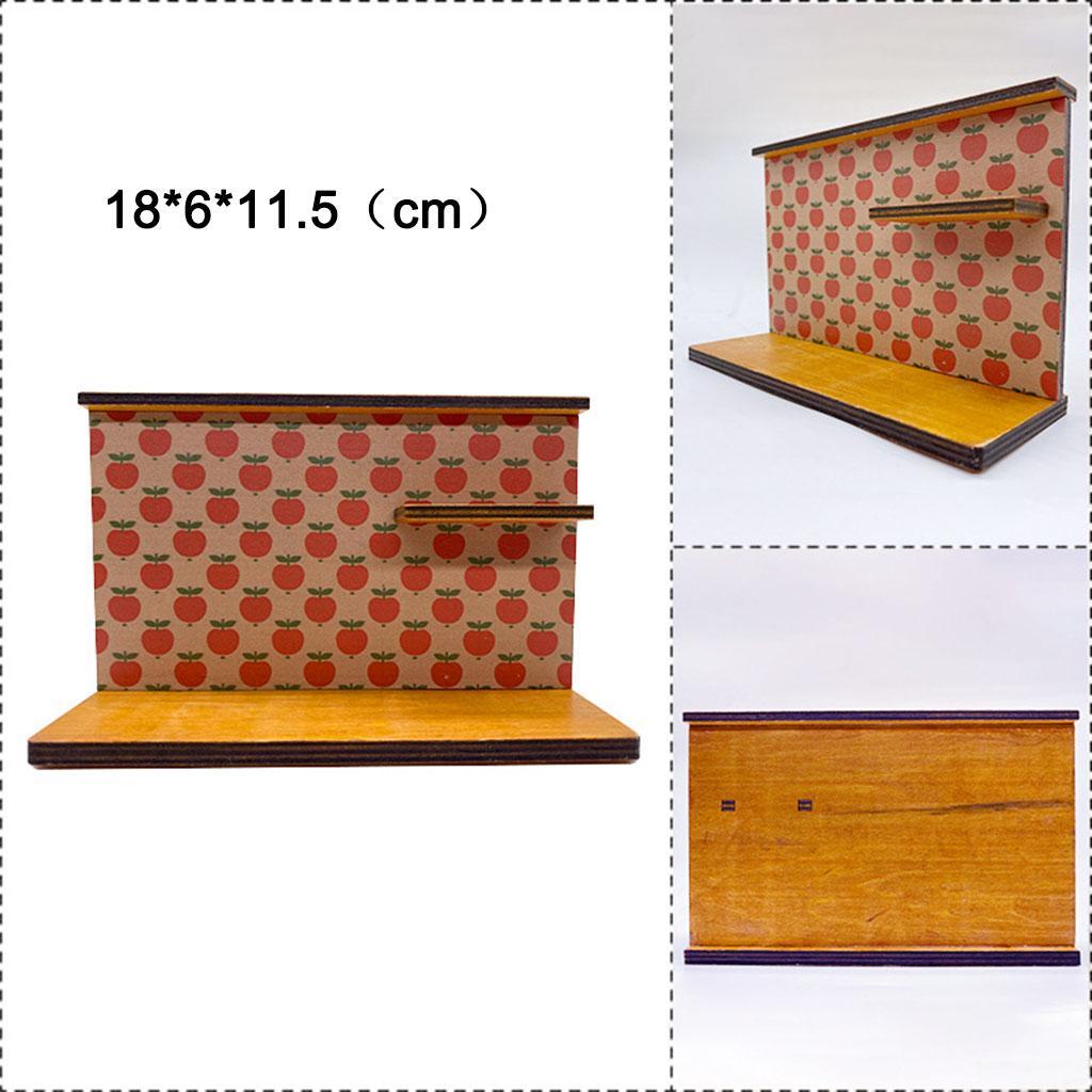 Dollhouse Wooden  Background Board  Style 1