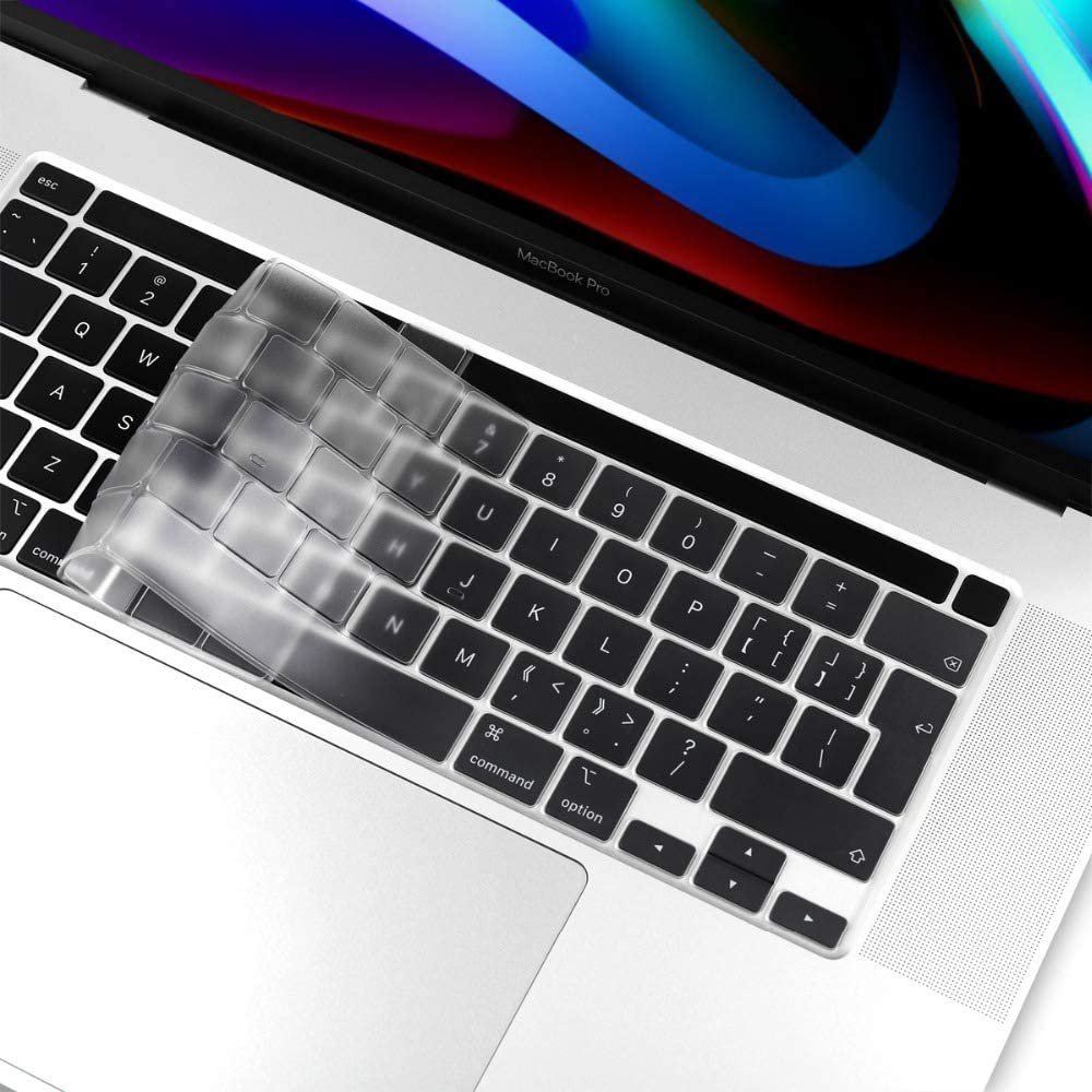 Miếng Phủ Bàn Phím Dành Cho MacBook Pro 2019 16 inch TPU Silicon Chống Nước, Chống Bụi Bẩn Hàng Chính Hãng Helios