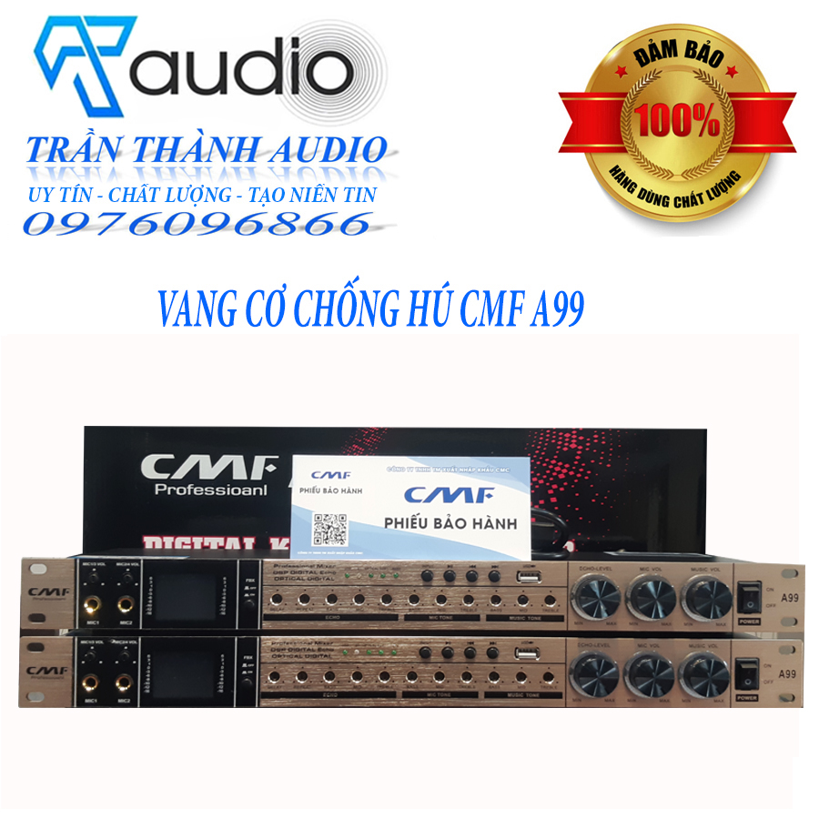 Vang cơ CM AUDIO Model CMF-A99 hàng chính hãng nhập khẩu 2024 tặng kèm jac kết nối