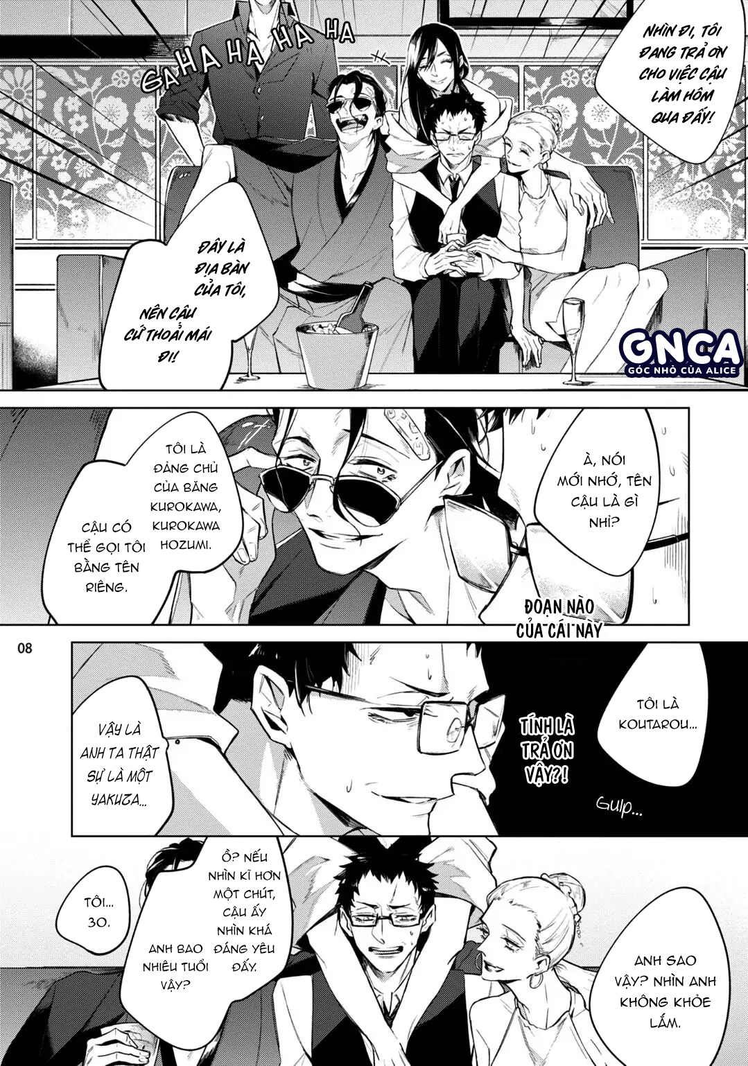 tên giang hồ tôi cứu để mắt tới tôi?! chapter 1 8