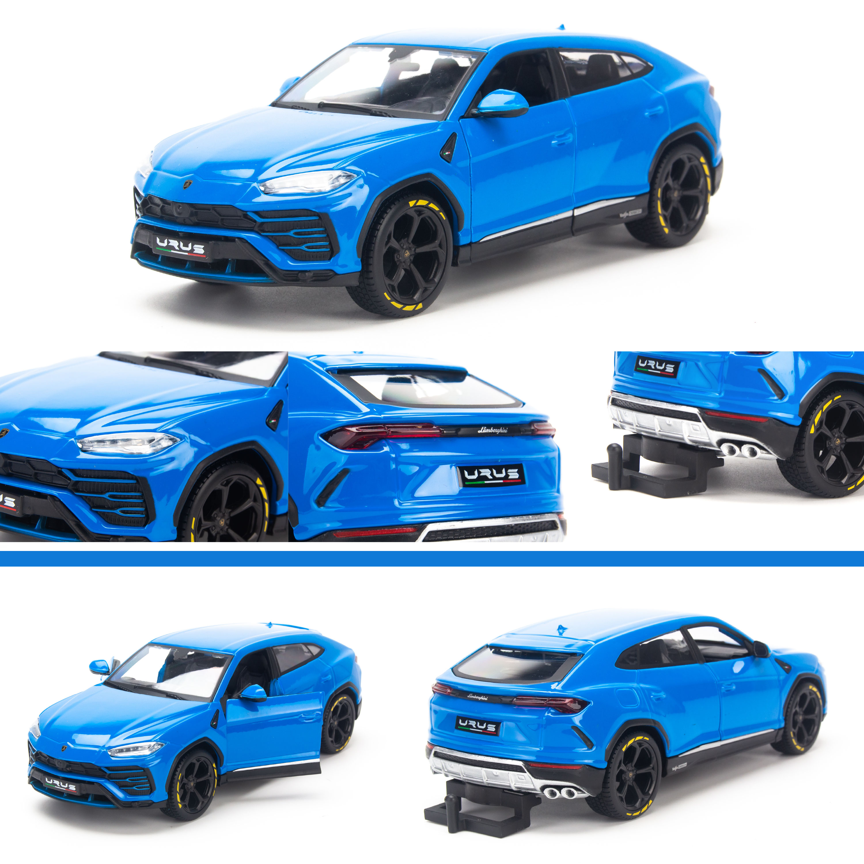 Mô hình xe Design Elite Transport - Lamborghini Urus + Huracan 1:24 Maisto - 32753