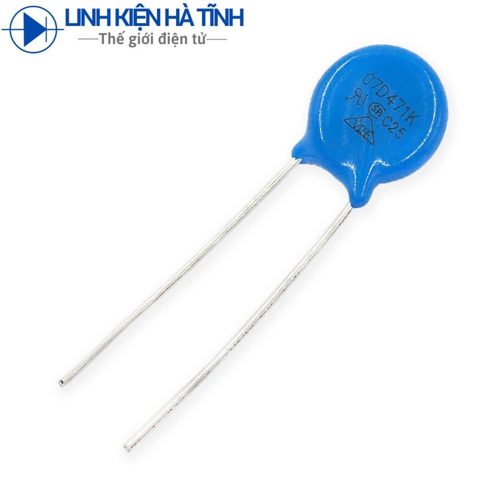 Tụ Chống Sét, tụ nổ, Varistor, tụ bảo vệ quá áp 07D471K 07K471 471V