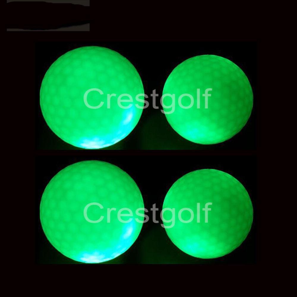 CRESTGOLF 3 Cái/gói Bóng Chơi Golf Có Đèn Led Cho Huấn Luyện Ban Đêm Bóng Tập Đánh Golf Cao Cấp Với 6 Màu Color: 3pcs style 2