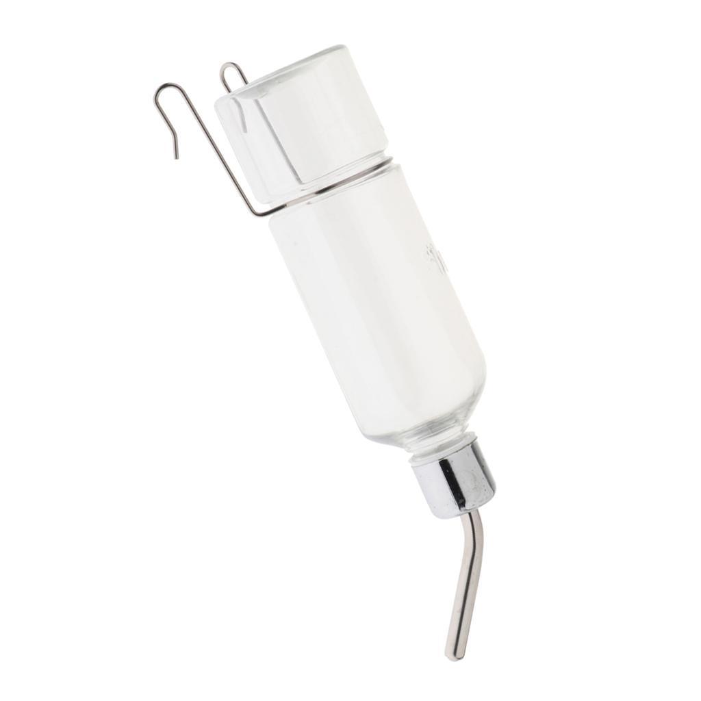 2pcs Hamsters Hedgehog Guinea Pigs Mice Water Drinker Dispenser Bowl Bottle