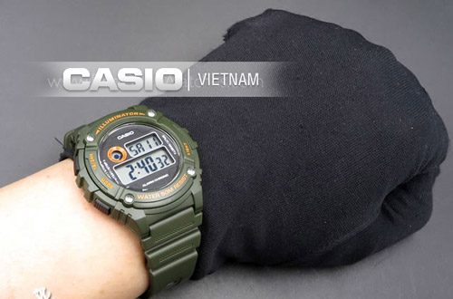Đồng hồ Casio W-216H-3BVDF