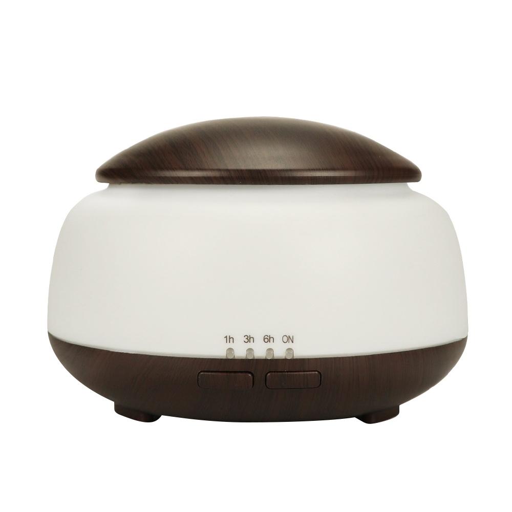 Máy Phun Sương Tạo Độ Ẩm Vân Gỗ Aroma Diffuser Có Led Cực Đep