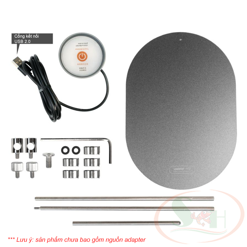 Bộ led LedStar WRGB Dot II series D400 đèn desktop để bàn trang trí tiểu cảnh
