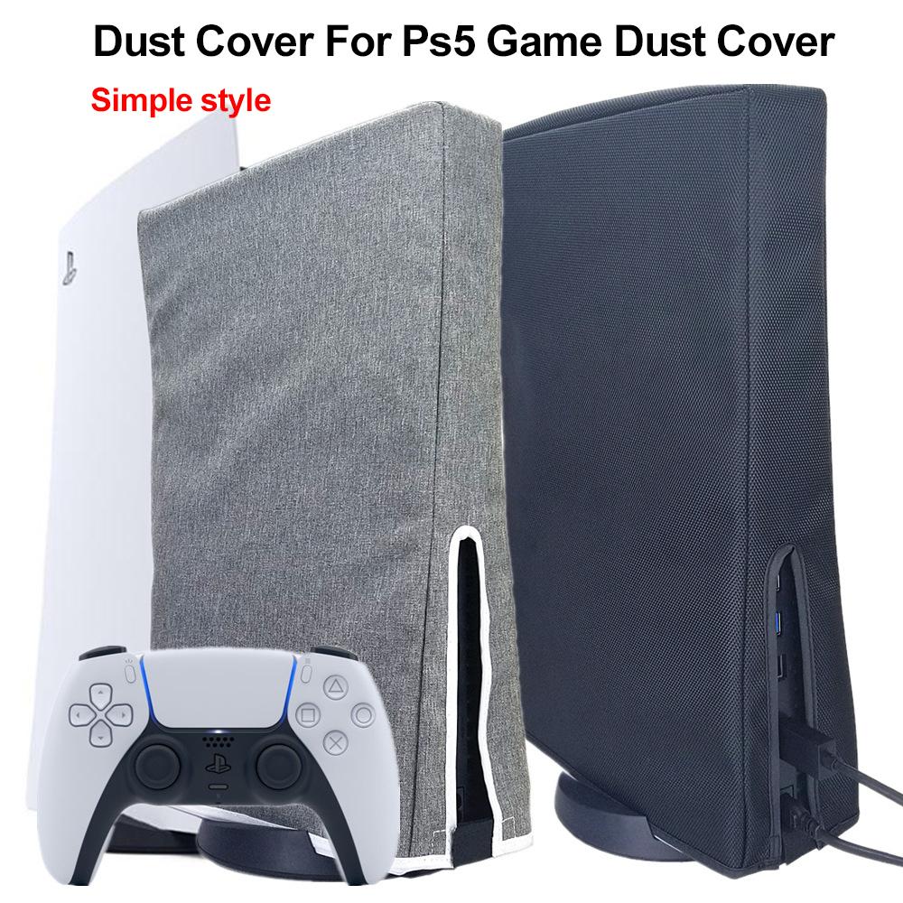 Tấm che bụi PS5 Vải Oxford Tấm che bụi cho máy chơi game Playstation 5 Vỏ bảo vệ Tay áo chống bụi Vỏ bảo vệ có thể tháo rời PS5 Màu sắc: Xám