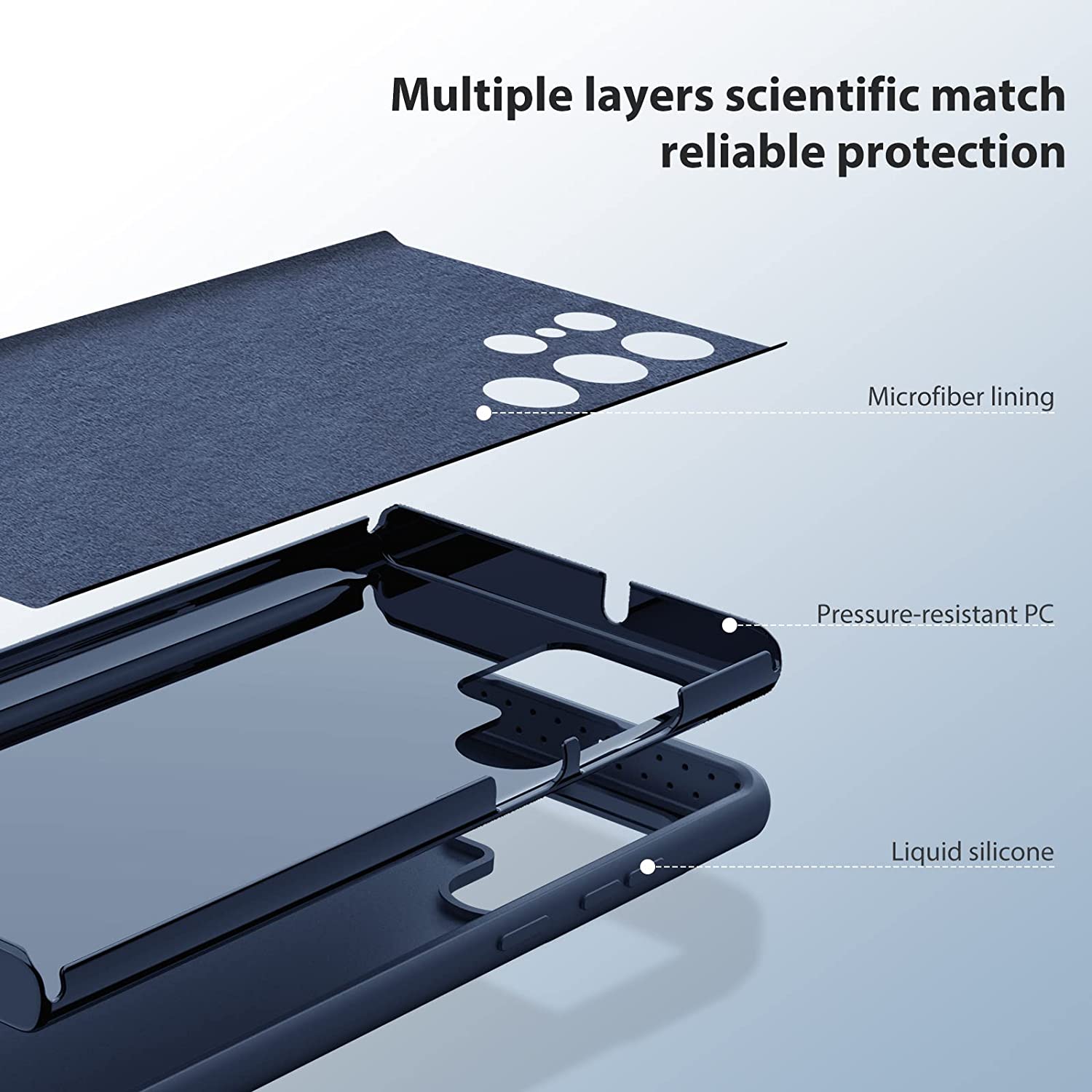 Ốp Lưng Nillkin Liquid Silicone CamShield Có Nắp Trượt Bảo Vệ Ống Kính Máy Ảnh, Ốp Bảo Vệ Chống Sốc cho Samsung Galaxy S23 Ultra - Hàng chính hãng