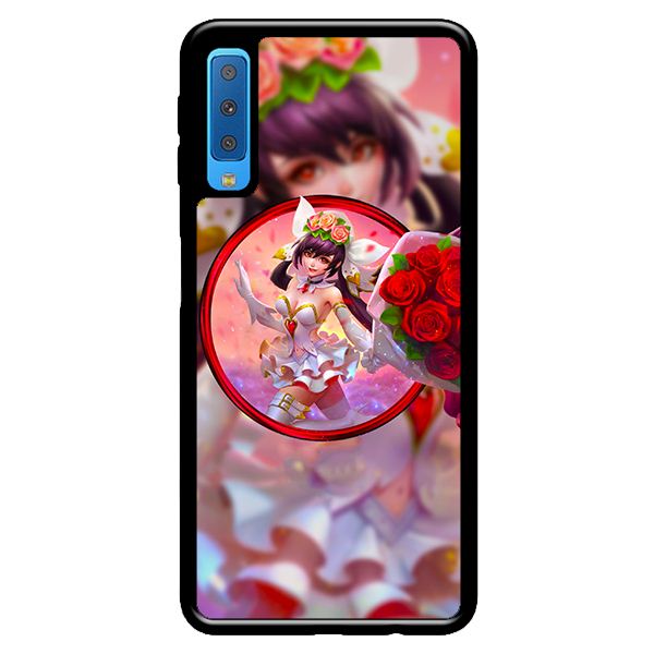 Ốp lưng cho Samsung Galaxy A7 2018  girl 045 - Hàng chính hãng