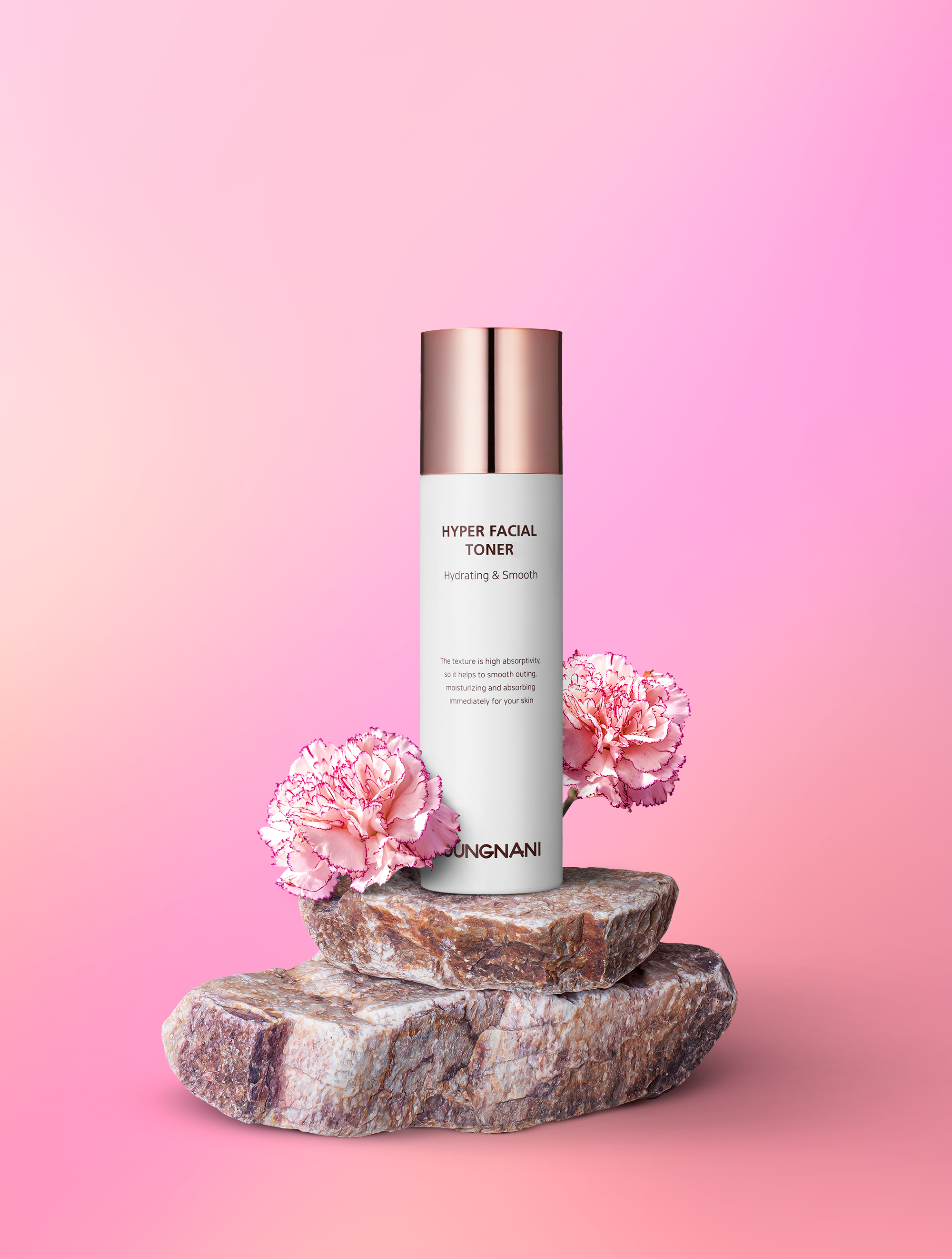 Nước hoa hồng JUNGNANI Toner Hàn Quốc giúp dưỡng trắng, cấp ẩm cho mọi loại da 120ML(Toner)