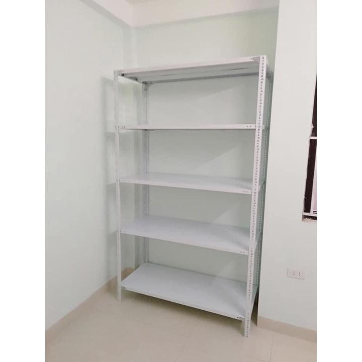 Kệ Sắt Đa Năng Dài 1m x Rộng 0,3m x Cao 2m x 5 Tầng V Lỗ Lắp Ghép Để Đồ