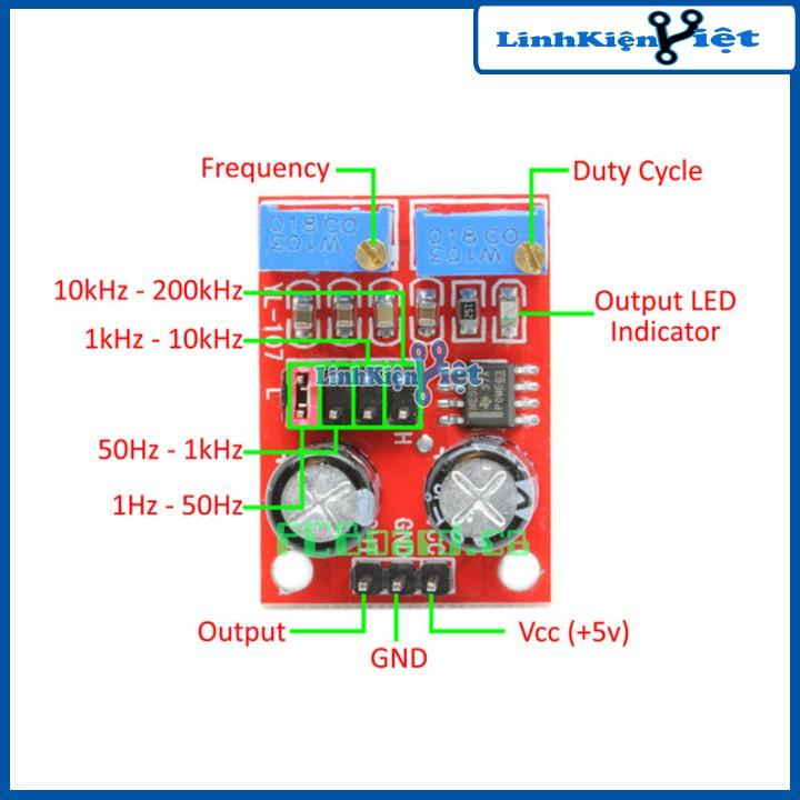 MODULE Tạo Xung NE555