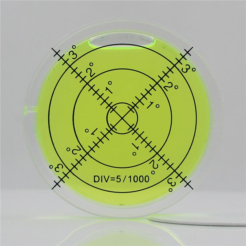 Mức độ tinh thần bong bóng cấp độ tròn bề mặt được đánh dấu cấp độ tròn