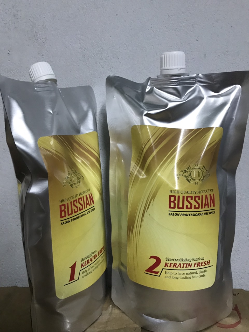 Bộ thuốc Uốn túi  Bussian  Cao Cấp (1000mlx2)