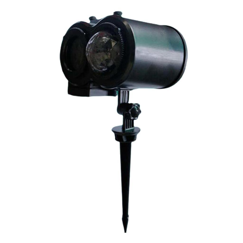 Christmas Projector Light LED Moving Outdoor Indoor Landscape Stage RGBW Lamp