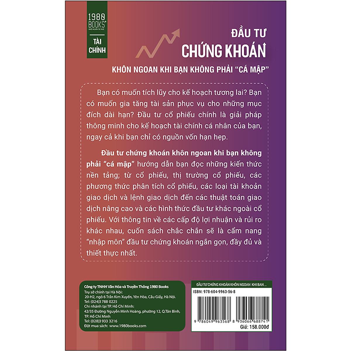 Đầu Tư Chứng Khoán Khôn Ngoan Khi Bạn Không Phải Cá Mập - Bản Quyền