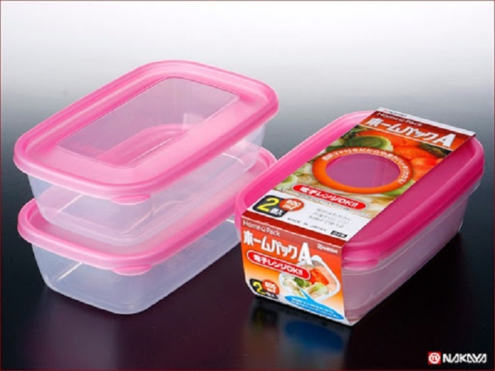 Bộ 2 hộp đựng bảo quản nắp mềm dung tích 800ml - Hàng nội địa Nhật Bản.