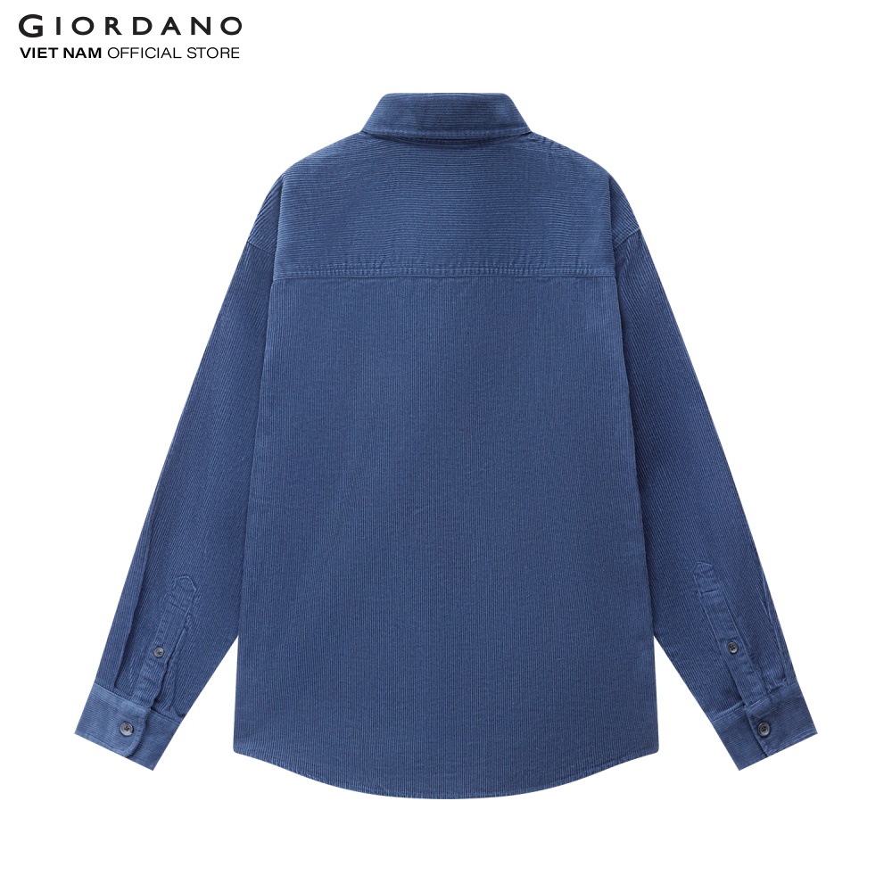 Áo Khoác Sơ Mi Nam Shirt Jacket Giordano 01042013