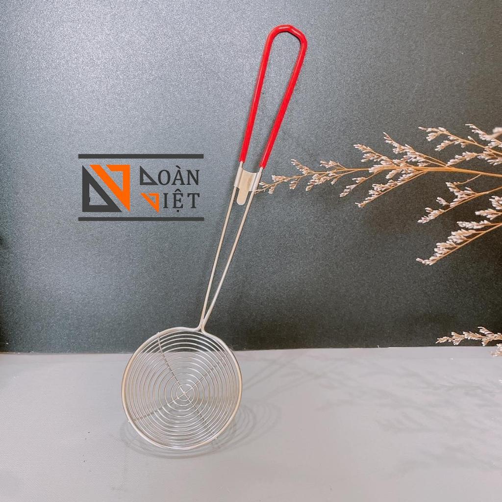 Vợt /Vá/Muỗng múc thạch, trân châu, topping các loại.. Inox , cán bọc nhựa- nhiều size . Đồ dùng pha chế