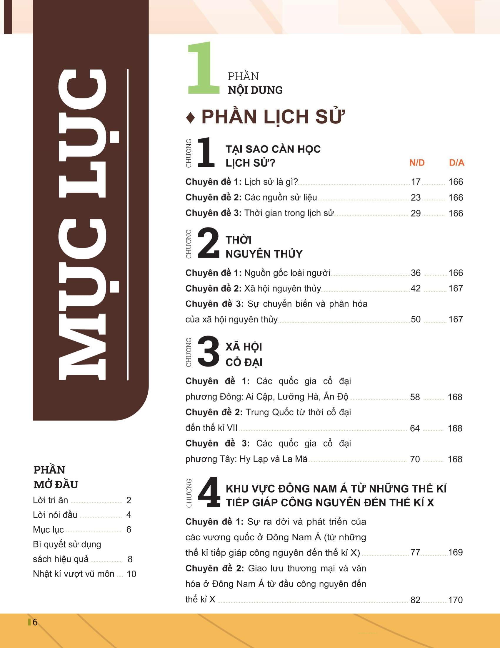 Sách - Đột Phá Tư Duy Lịch Sử Và Địa Lí 6 - Tập 1