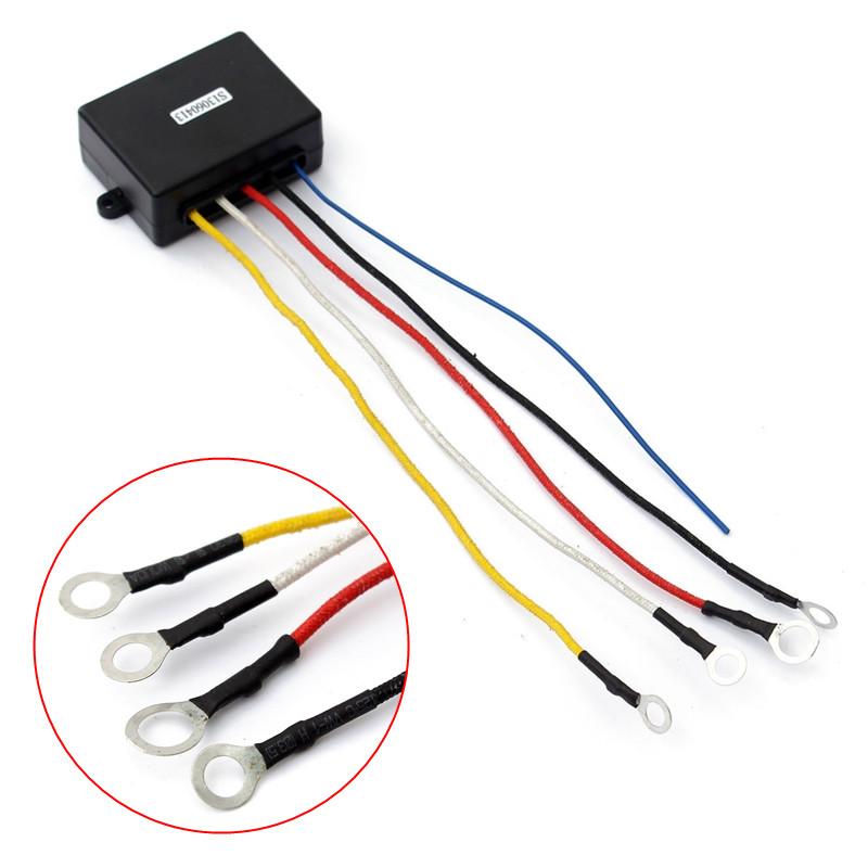12V/50ft Car Electric Wireless Winch Remote Control Cordless Switch Remote Control Switch Unit Kits for Truck Trailer +1 Receiver