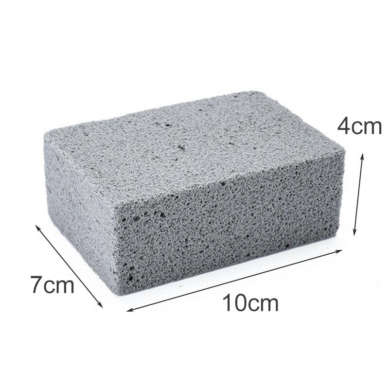 3 Bếp Nướng Sạch Gạch Khối Thịt Nướng Vệ Sinh Đá BBQ Giá Đỡ Vết Bẩn Dầu Mỡ Bụi Tiện Ích Phụ Kiện Nhà Bếp BBQ Dụng Cụ