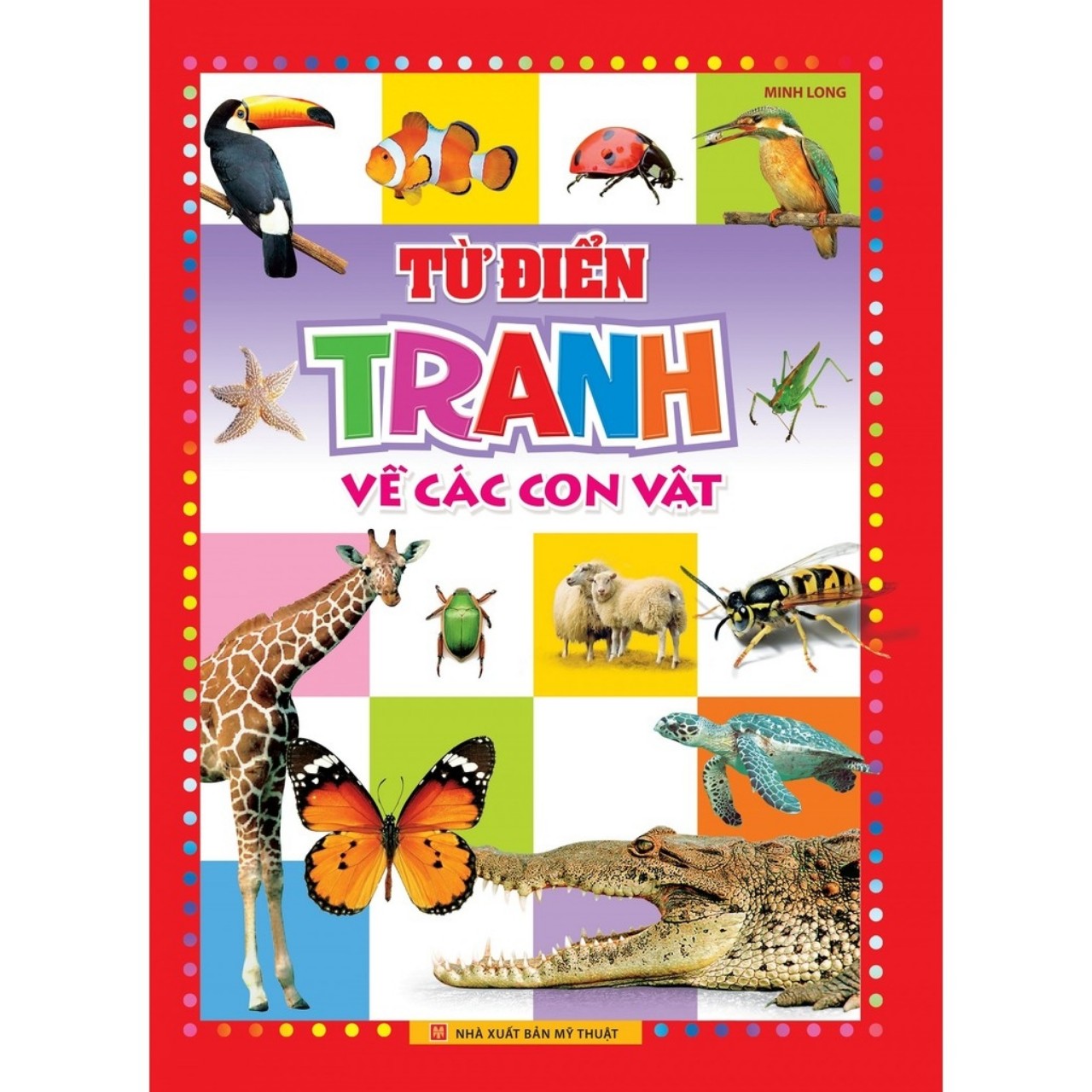 Sách : Từ điển tranh về con vật và rau củ quà