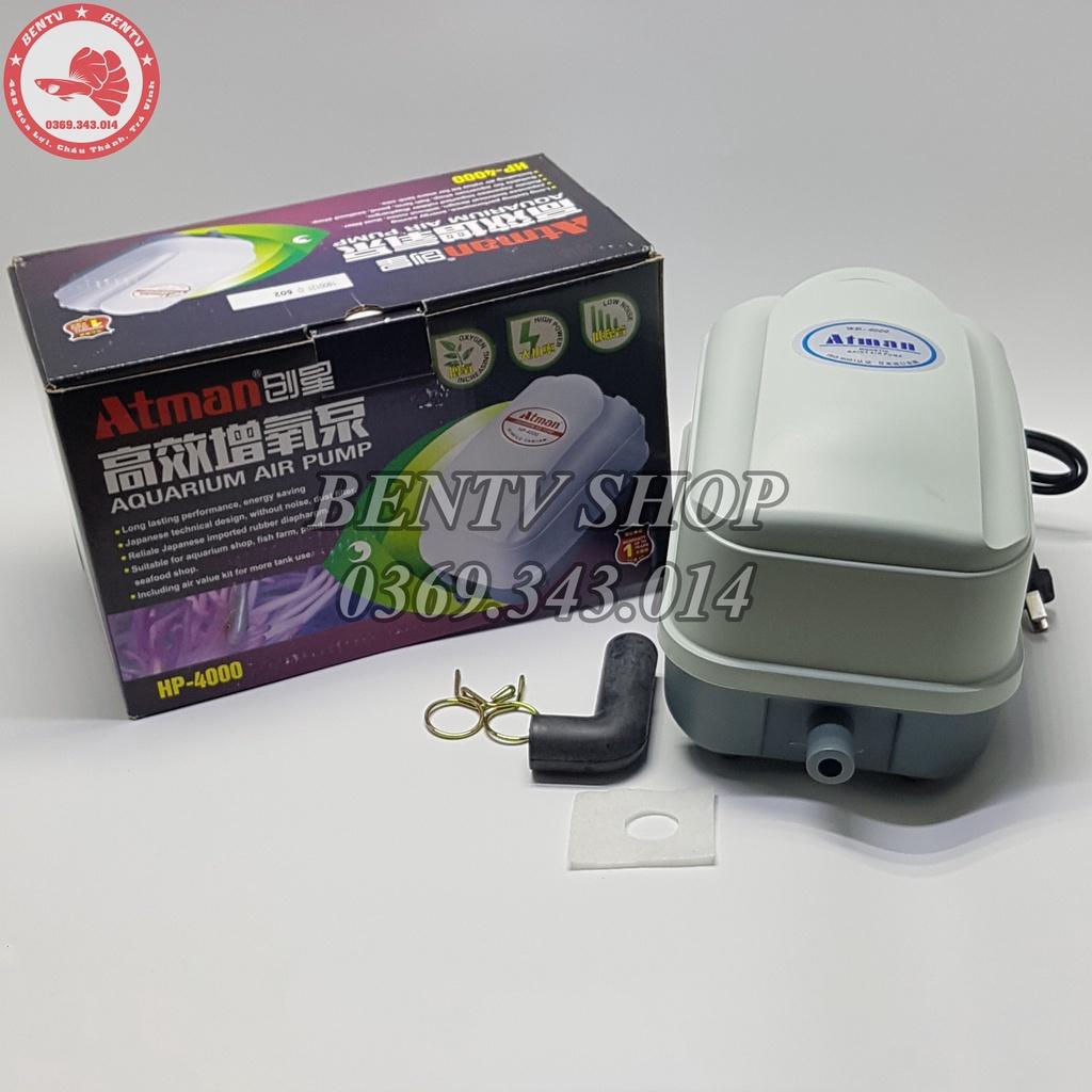 Máy Sủi Oxy Atman HP 4000 Dành cho Hồ Cá LONG THÀNH CÁ CẢNH