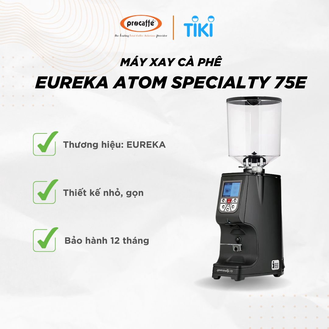 Máy xay cà phê EUREKA ATOM SPECIALTY 75E - Hàng chính hãng