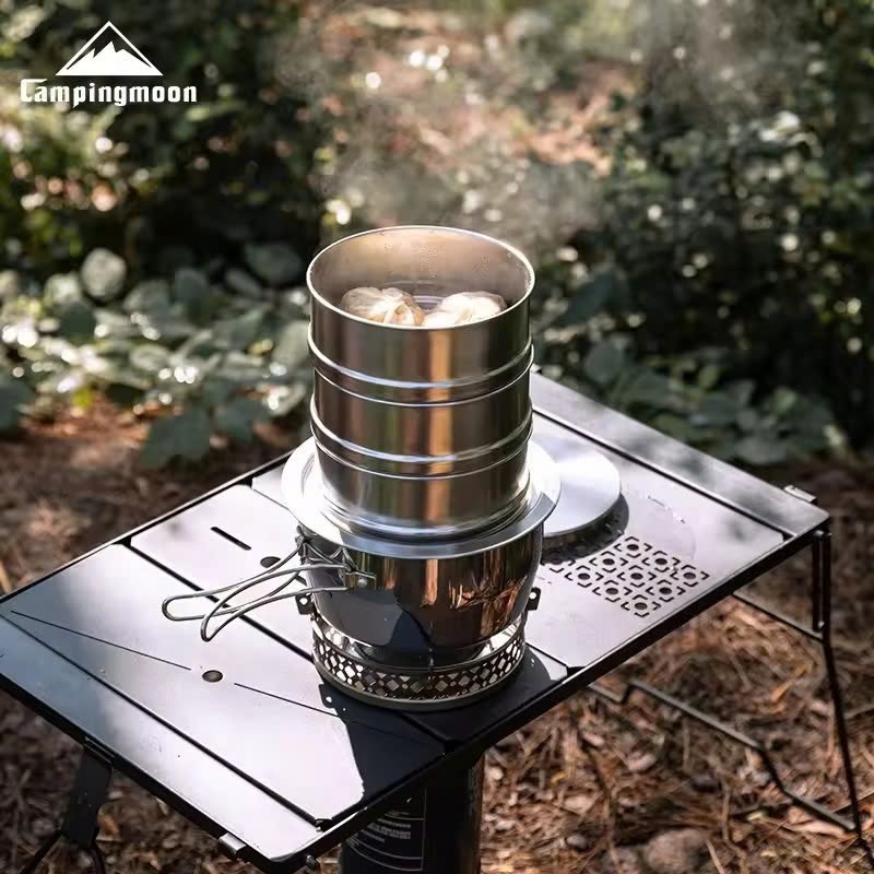 Nồi / Xửng hấp 3 tầng cỡ lớn Campingmoon S363-3S