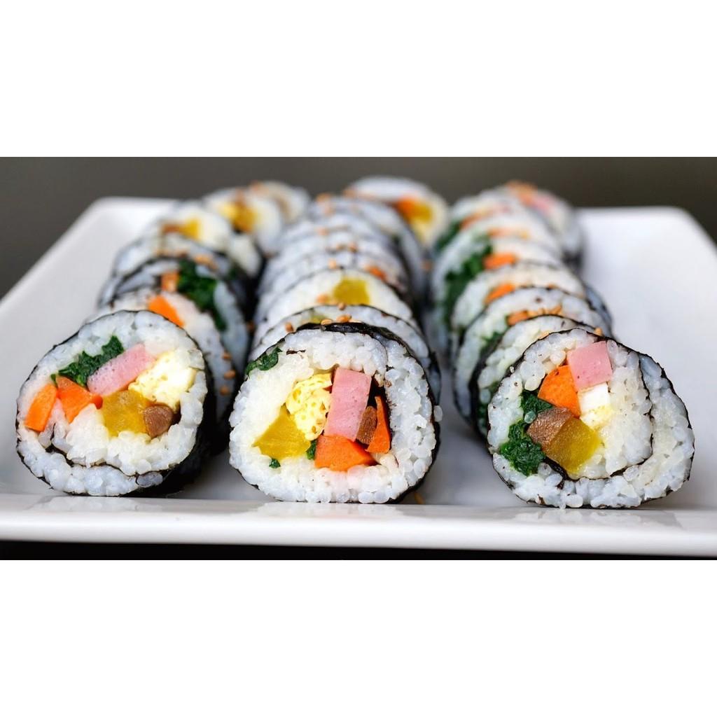 Mành cuốn cơm cuộn Kimbap Hàn Quốc
