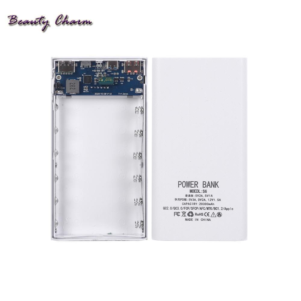 Hộp Sạc Dự Phòng USB Nhanh DIY Dành Cho Điện Thoại Thông Minh