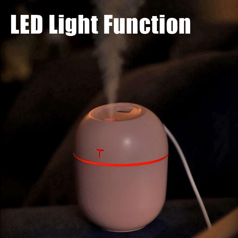 Usb Máy tạo độ ẩm nhỏ Máy phun nhỏ cầm tay Máy lọc không khí tại nhà Máy lọc không khí LED Máy phun sương tạo ẩm