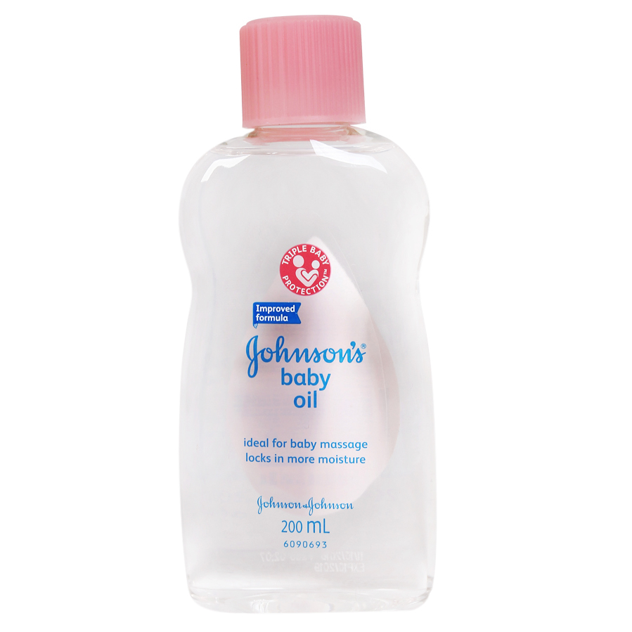 Dầu dưỡng ẩm mát xa Johnson's Baby (200ml)