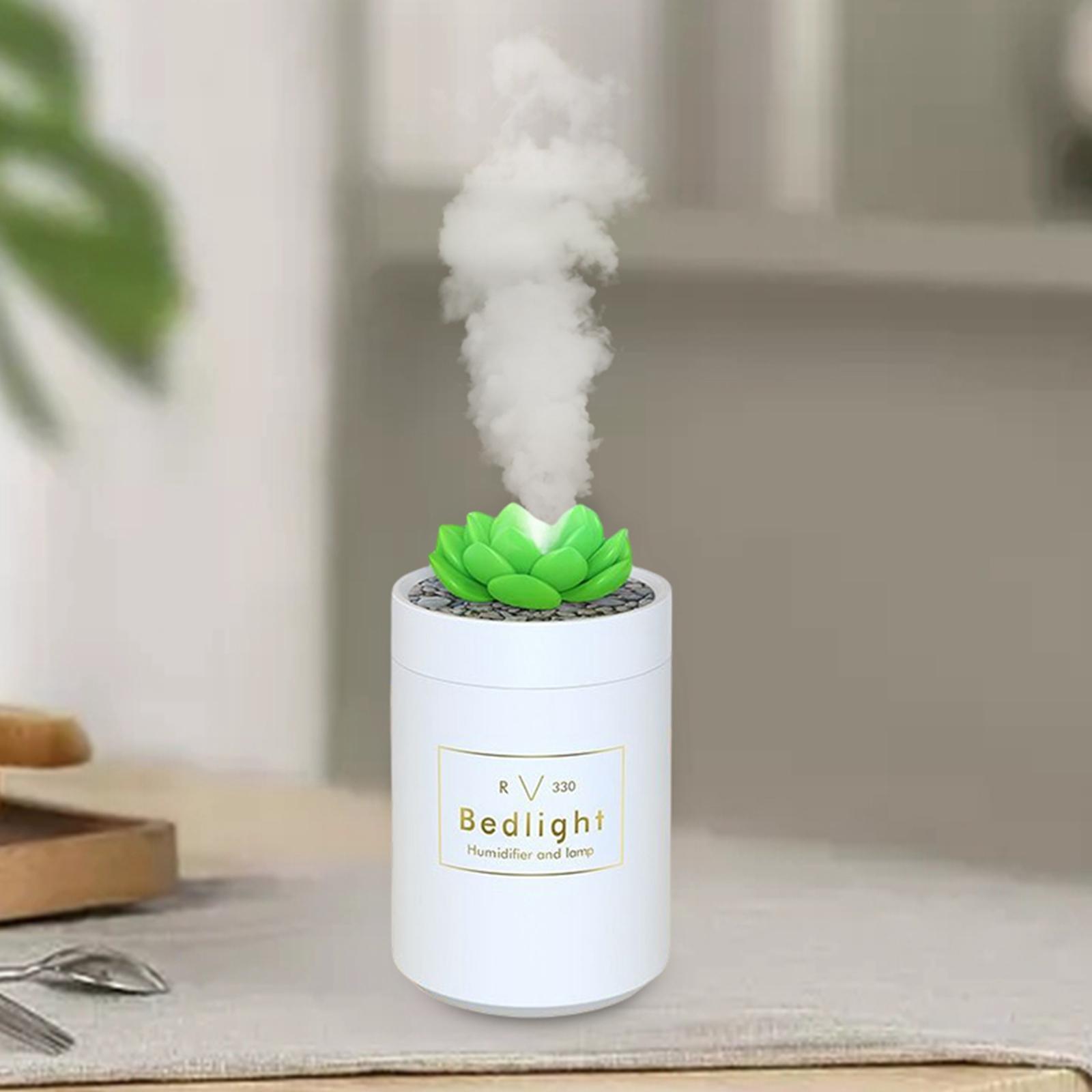 USB Humidifier Bedside Night Air Humidifier for Desktop Home
