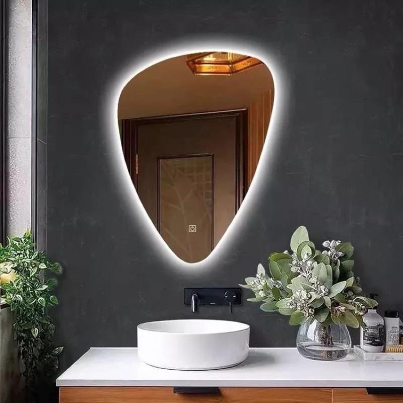 Gương treo tường decor ledSALE OFFGương hạt nước Gương oval