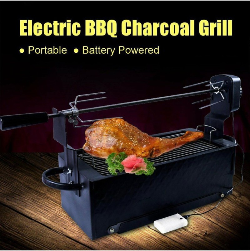 Bếp nướng di động BBQ USA Auto tự xoay