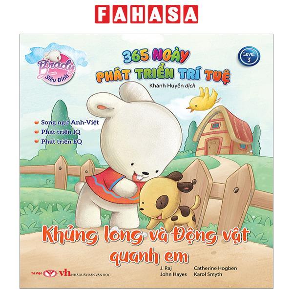 Brady Siêu Đỉnh - 365 Ngày Phát Triển Trí Tuệ - Level 3 - Khủng Long Và Động Vật Quanh Em