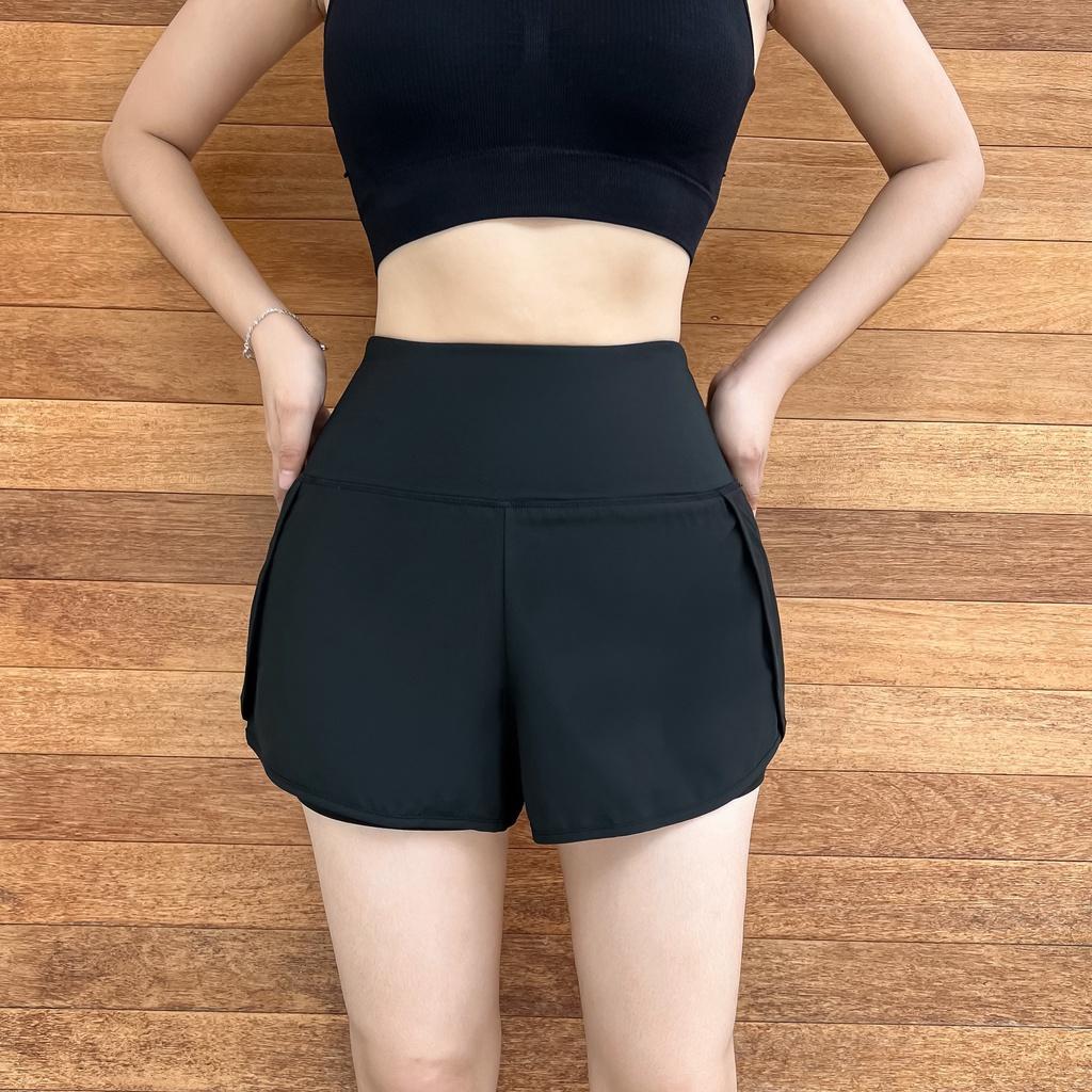 Quần Short Nữ Thể Thao 2 Lớp Tập Gym, Yoga CH127