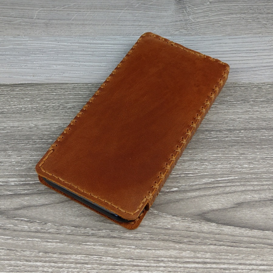Bao Da Rút Dạng Hộp Iphone Xr Da Bò Sáp