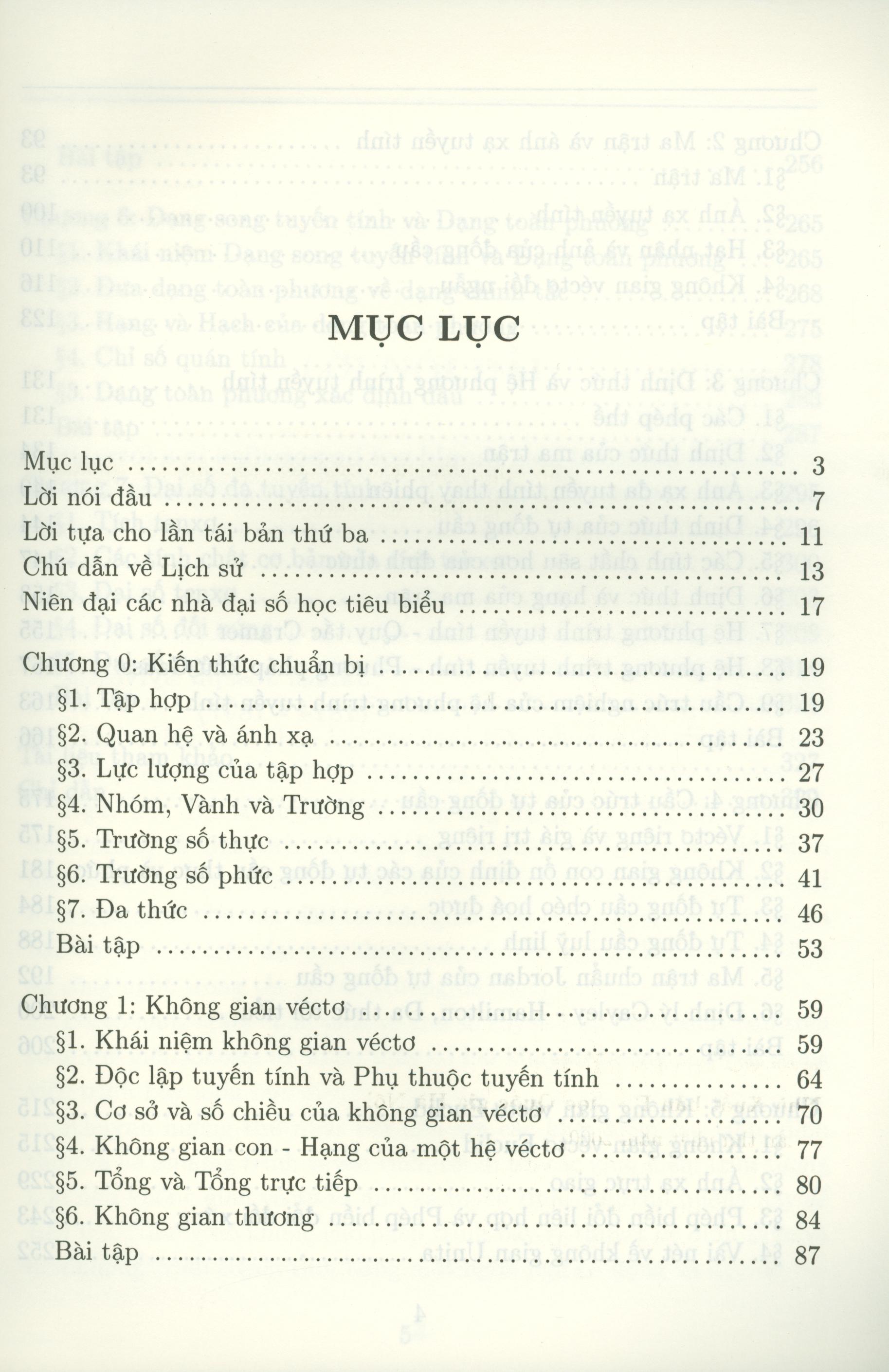 Đại Số Tuyến Tính (Bìa mềm)