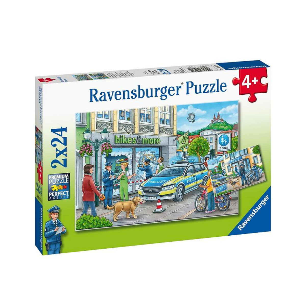 Xếp hình puzzle Police at Work 2 bộ 24 mảnh RAVENSBURGER 050314