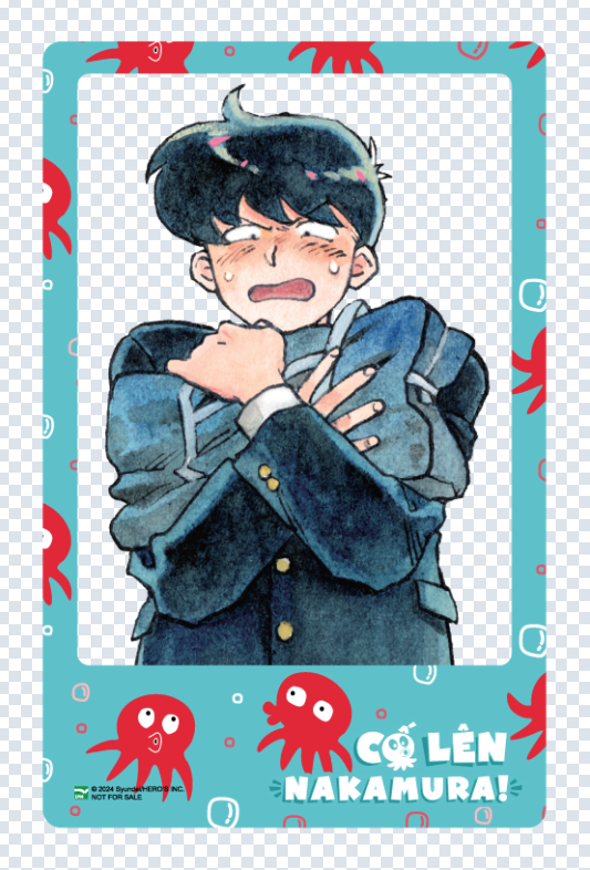 Sách - Bộ Manga - Cố Lên Nakamura - Tập 1 + Tập 2 (Bộ 2 Tập) - Bản Sưu Tầm - Tặng Kèm Set 5 Card Nhân Vật Kèm Obi + Set 2 Clearcard + Set 4 Postcard + Sticker + Standee Acrylic + Phong Bì Đựng Quà